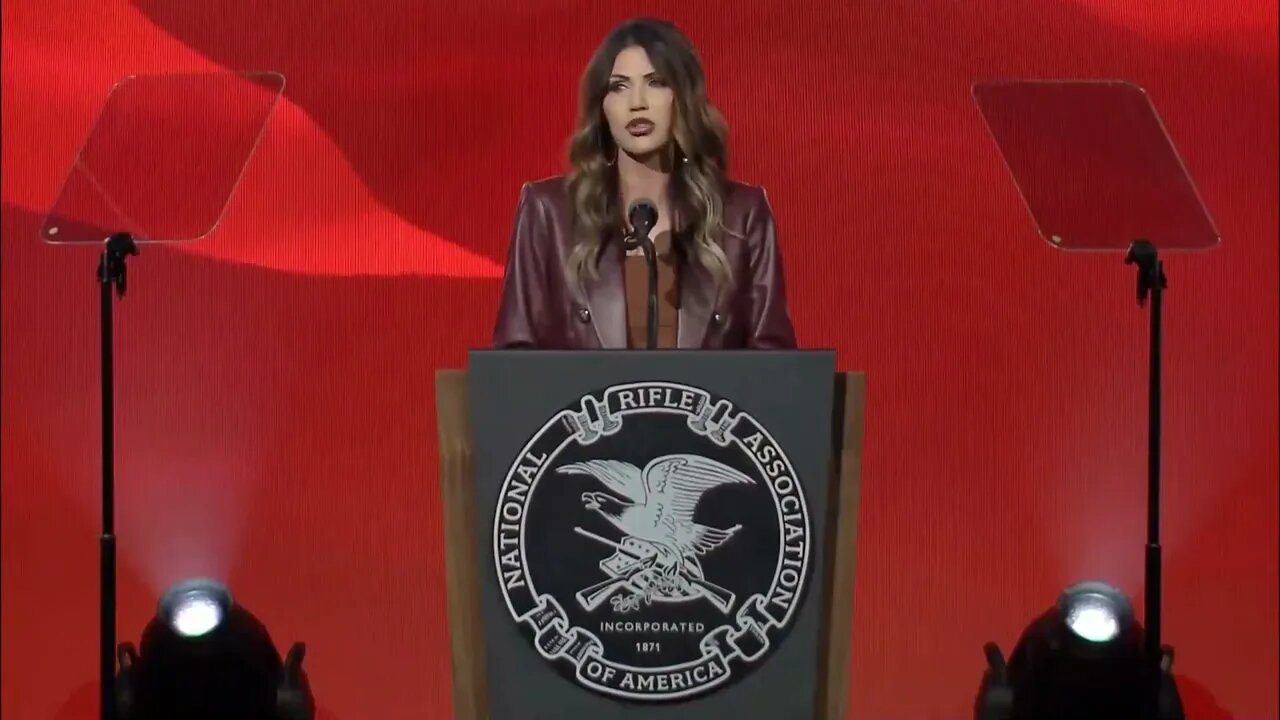 Gov Kristi Noem's Speech at NRA 2022 Convention