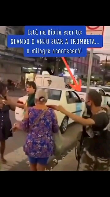 Está escrito na Bíblia quando a trombeta soar...