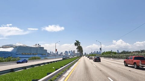 macarthur causeway - Driving Miami