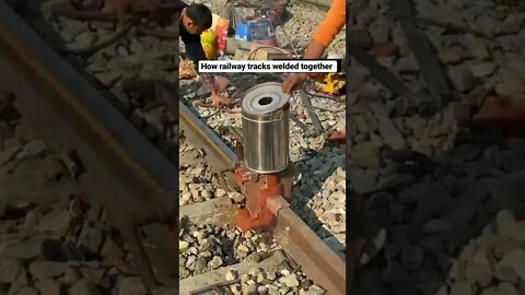 RAILWAY TRACKS WELDING 🚉