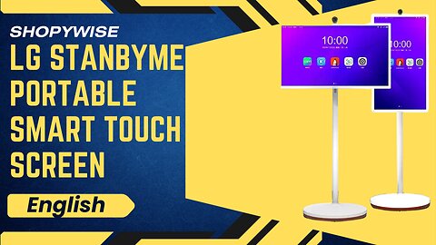 LG StanbyME Portable Smart Touch Screen