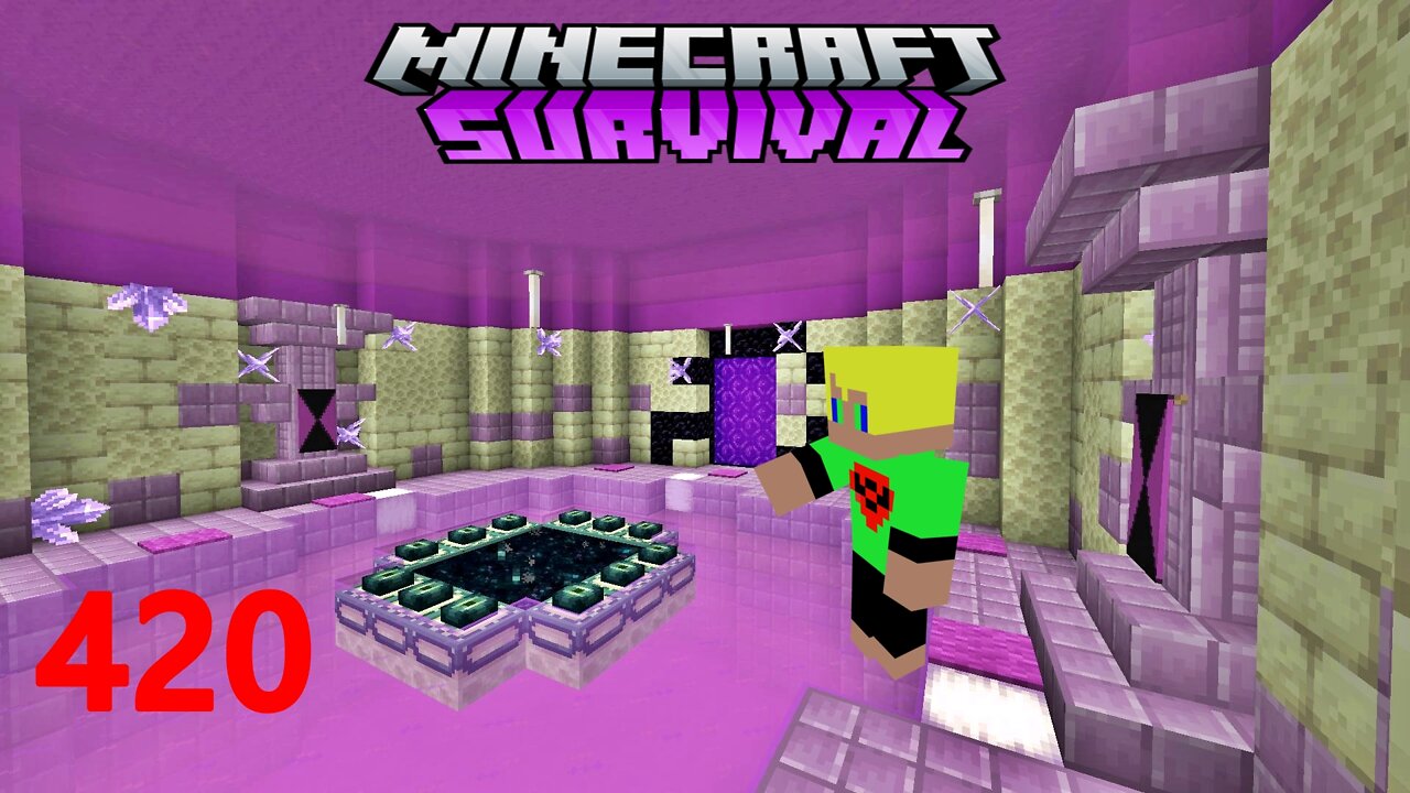 MINECRAFT SURVIVAL 1.19.2 O NOVO POTAL DO FIM-#420