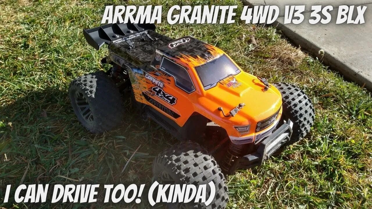 Arrma Granite 4WD V3 3S BLX-Awesome Basher Upgrades!