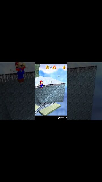 Cheesing the wall jump star #supermario64 #supermariobros