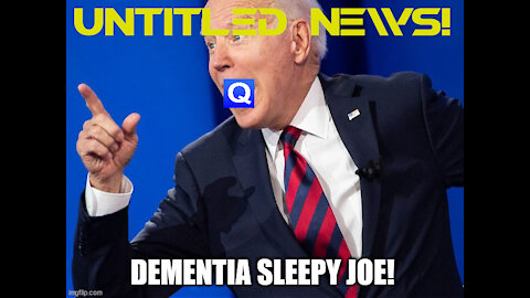 Sleepy Joe mentions QAnon