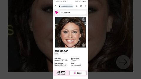 HAPPY 54 BIRTHDAY CHEF RACHAEL RAY