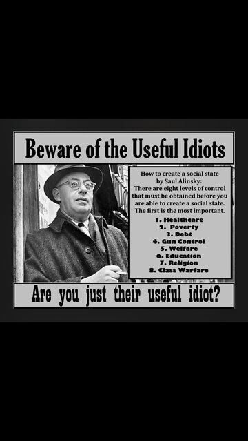 Don't Be a Useful Idiot