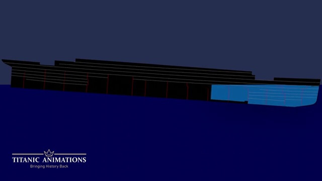 Titanic Watertight Compartiments