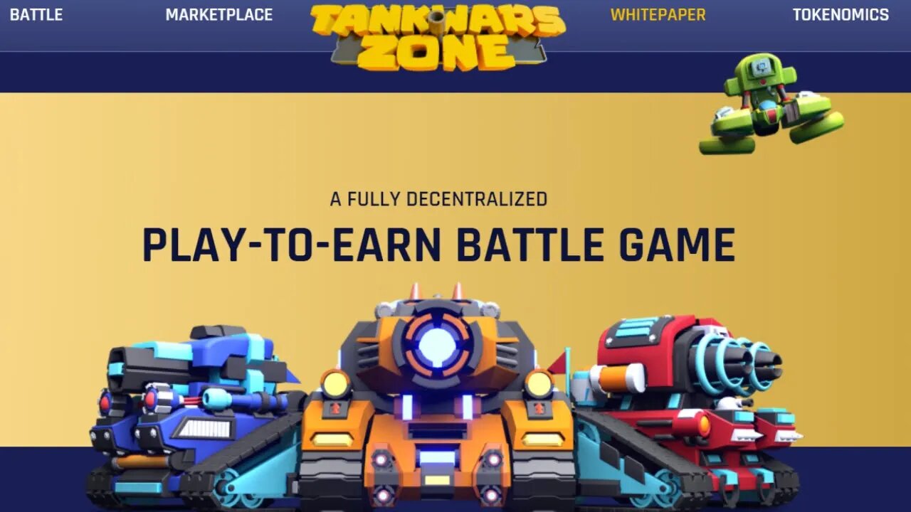 Earning On Fantom, Tank Wars Zone Play2Earn Game Genesis Tank Minting Happening Now