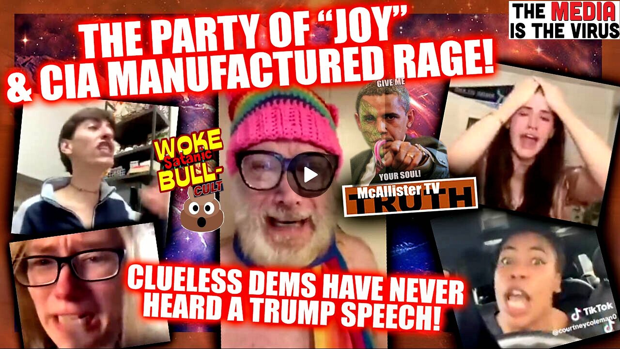 WINNING! THE "PARTY OF JOY" IS ADDICTED TO HATE! SALTY TEARS FLOW! (related links)