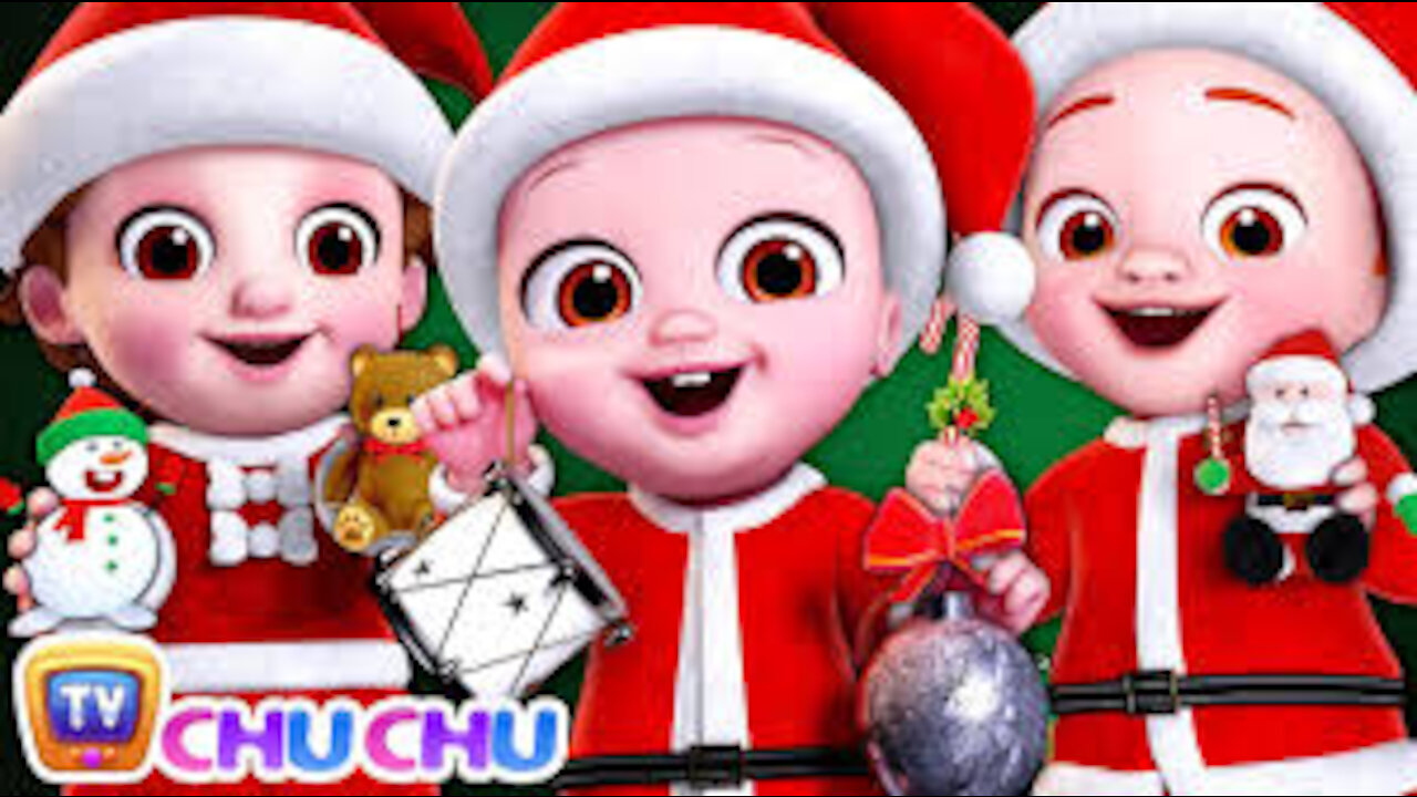 Deck the Halls, Ha Ha Ha Ha Ha! - Christmas Song For Kids - ChuChu TV Baby Nursery Rhymes for Babies