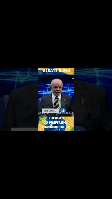 DEBATE BAND - LULALAU O PREFERIDO DOS PRESÍDIOS TOMOU MAIS UMA.#shorts