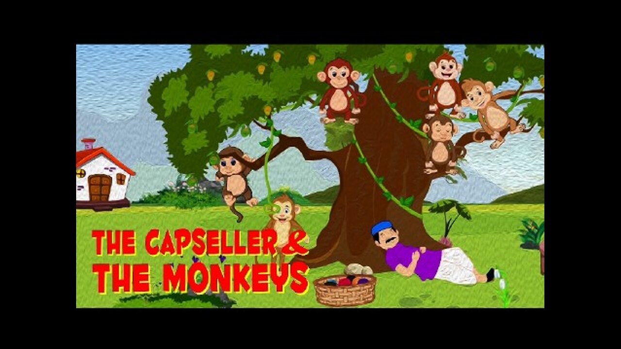 Cap seller ๐งข & the monkeys ๐๐๐