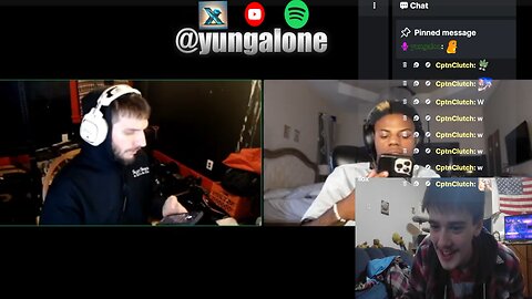 Yung Alone discovers Messi on IShowSpeed Live