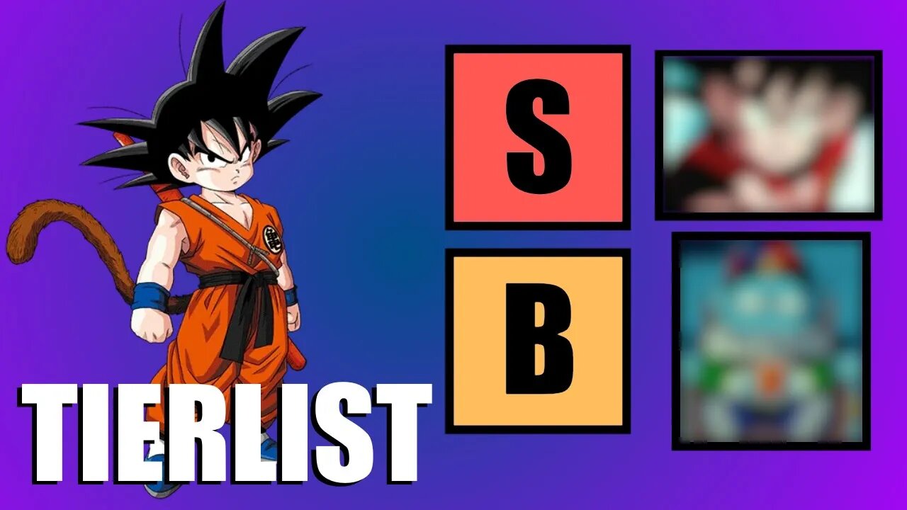 TIERLIST das SAGAS de DRAGON BALL CLÁSSICO