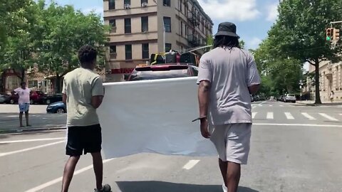 The Community Peace Prayer And Prayer Walk hosted by @NYPD77Pct @77thpctcouncil 7/9/2022 @