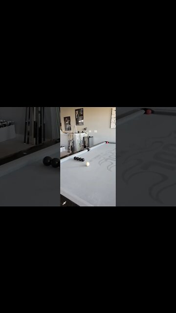 Big whip follow stroke! ⚪⚫🔴#shorts #8ballpool