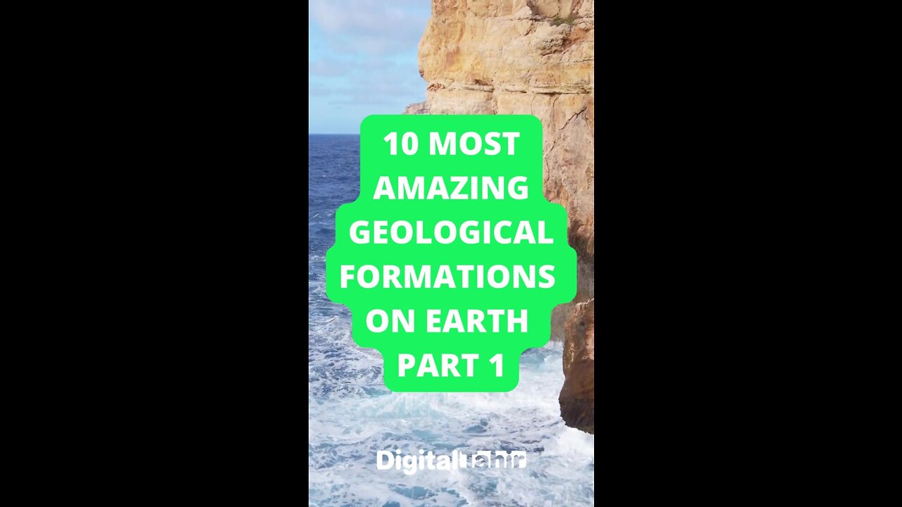 10 Most Amazing Geological Formations On Earth PART 1