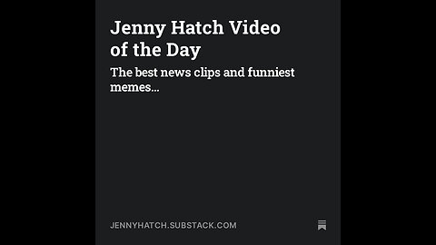 Jenny Hatch Video of the Day