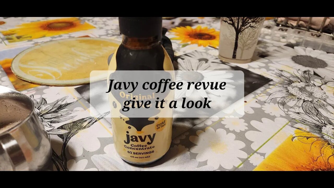 Javy Coffee revue
