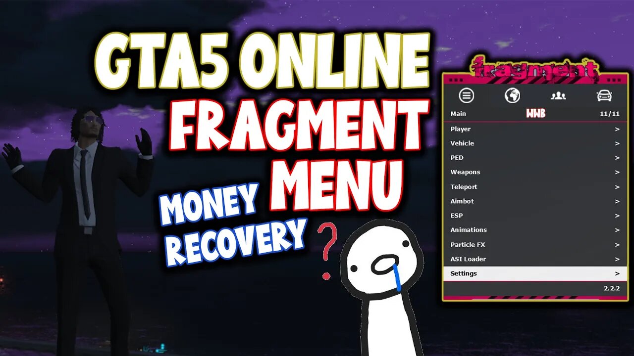 Fragment Mod Menu (Paid) | GTA 5 [1.67] | Money Recovery & Business Manager & More | Showcase