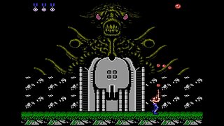 Contra Anniversary Collection Stage 3 Waterfall - walkthrough