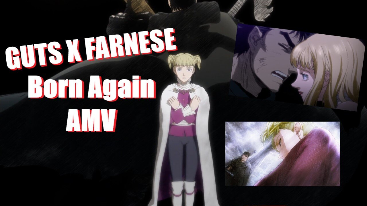 Guts and Farnese In Love! AMV BEAST IN BLACK Born Again