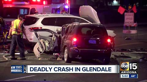Man killed in Glendale crash