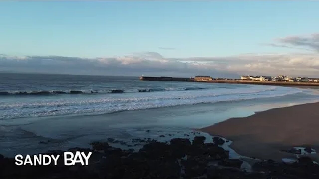 4K Drone: Porthcawl Beaches / Town Compilation (relaxing cinematic)