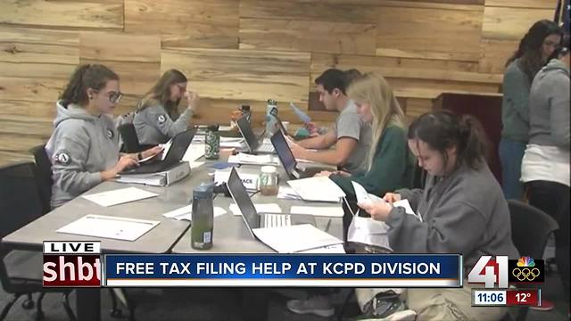 Get your taxes filed for free at Kansas City police stations