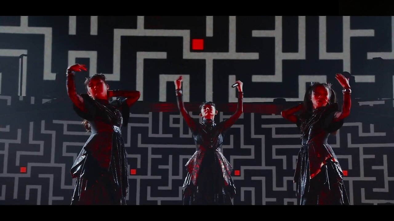 BABYMETAL Time Wave Live at BABYMETAL BEGINS - THE OTHER ONE - BLACK NIGHT