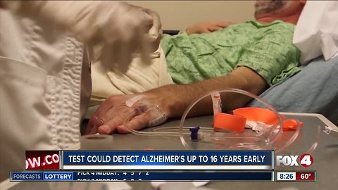 New test could detect Alzheimers up to 16 years early