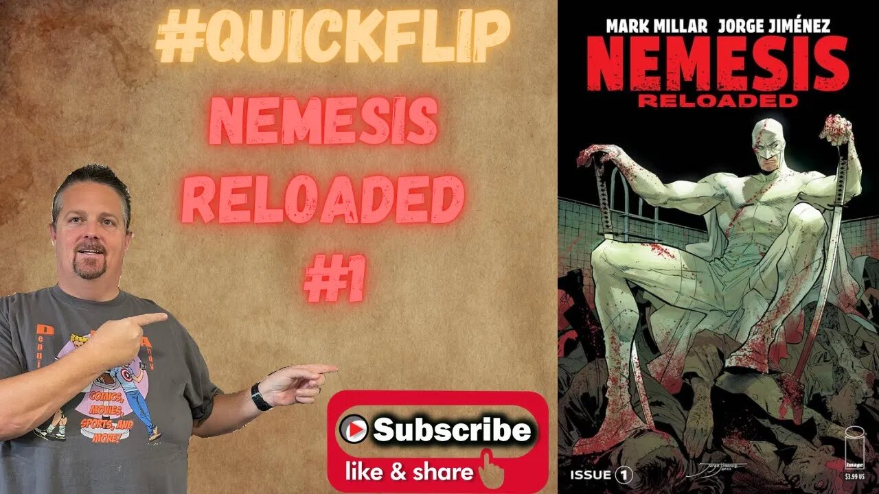 Nemesis Reloaded #1 Image Comics #QuickFlip Comic Book Review Mark Millar, Jorge Jiménez #shorts