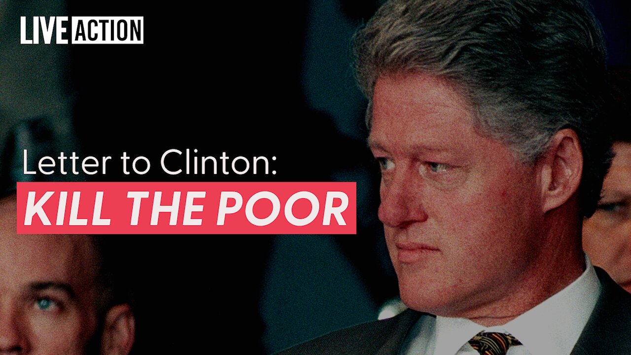 Bill Clinton Introduces Abortion Pill After Encouragement To "Eliminate The Poor" With It
