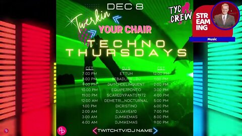 TYC (Twerkin Your Chair) Techno Thursday Raid Train