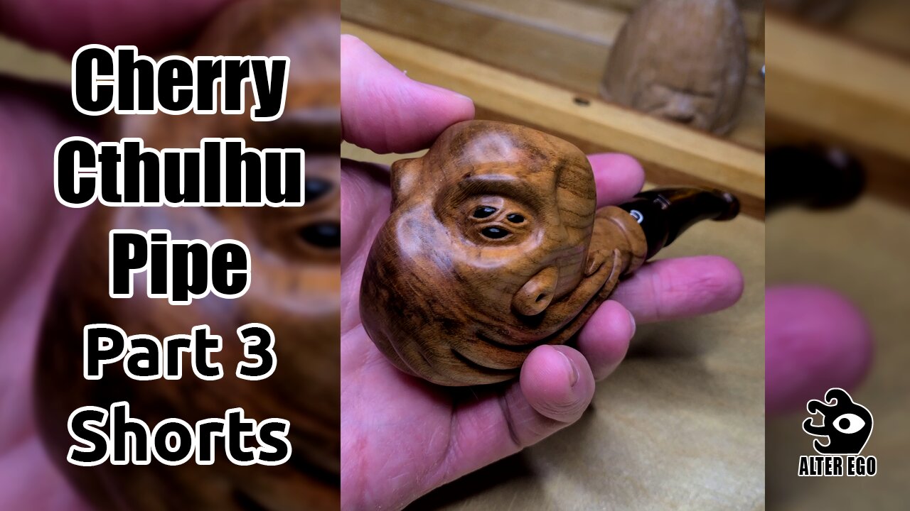 Cherry Cthulhu Pipe - Short