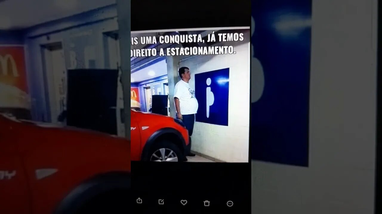 Vaga para estacionar