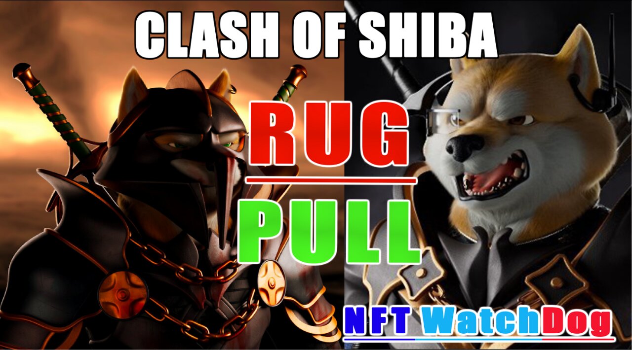 ⚠️ Clash of Shiba NFT SCAM $4M rug pull alert NFT Community