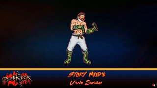 Divekick: Story Mode - Uncle Sensei