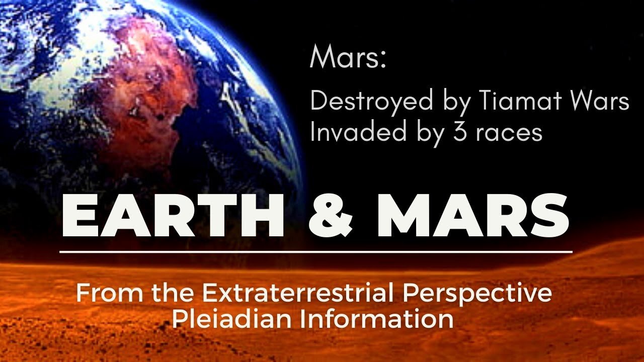 MARS & EARTH - WHAT'S ON MARS? EXTRATERRESTRIAL INFORMATION- SWARUU OF ERA A003