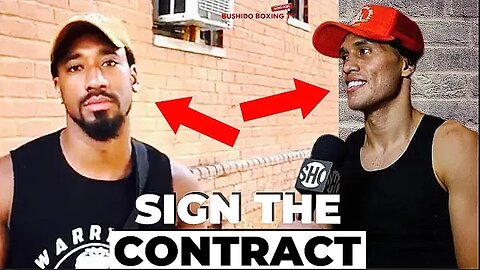 Demetrius Andrade Holds Contract, Awaits David Benavidez's To Sign Contract ?!