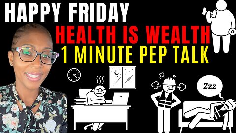 Happy Friday! Health is wealth.