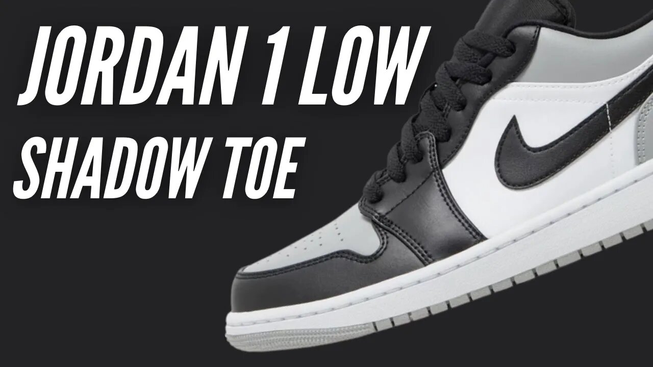 Jordan 1 Low 'Shadow Toe' Unboxing & Review