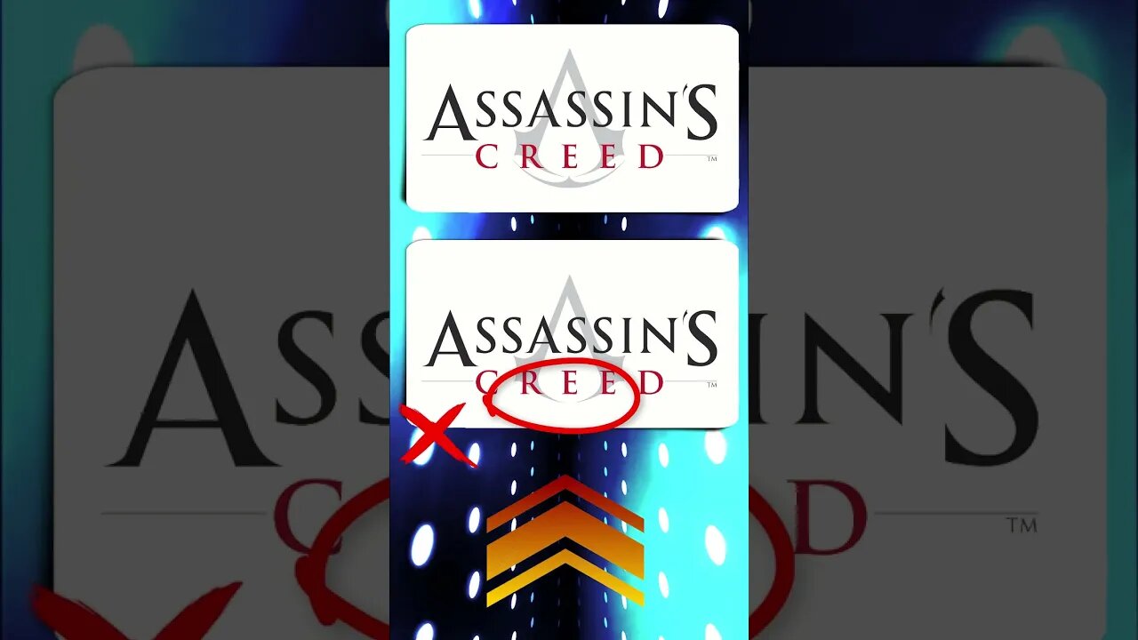 УГАДАЙ ПРАВИЛЬНЫЙ ЛОГОТИП ASSASSIN’S CREED ❔❓ #YoSquad #Shorts