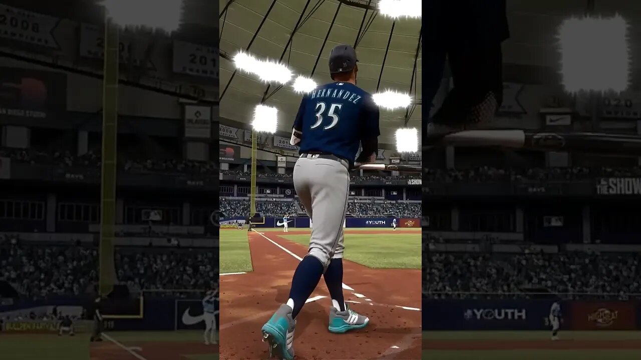 GONE! #mlbtheshow23gameplay #gaming #ps5 #seattlemariners #tampabayrays #mlb #baseball