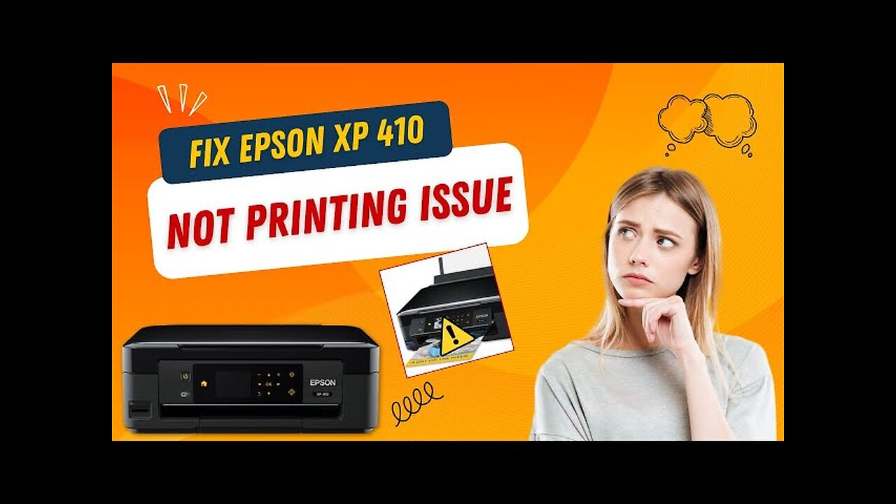 Fix Epson XP 410 Not Printing Issue