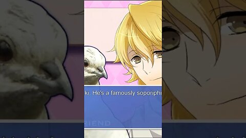 Those eyes though… #hatoful #hatofulboyfriend #romance #pigeon #pigeons #indie #gaming #visualnovel