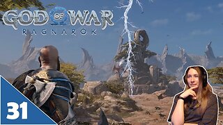 God of War Ragnarök Blind Playthrough | Part 31 - Exploring the Crater!