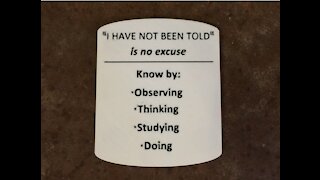 3D Printed "I Have Not Been Told" Magnet