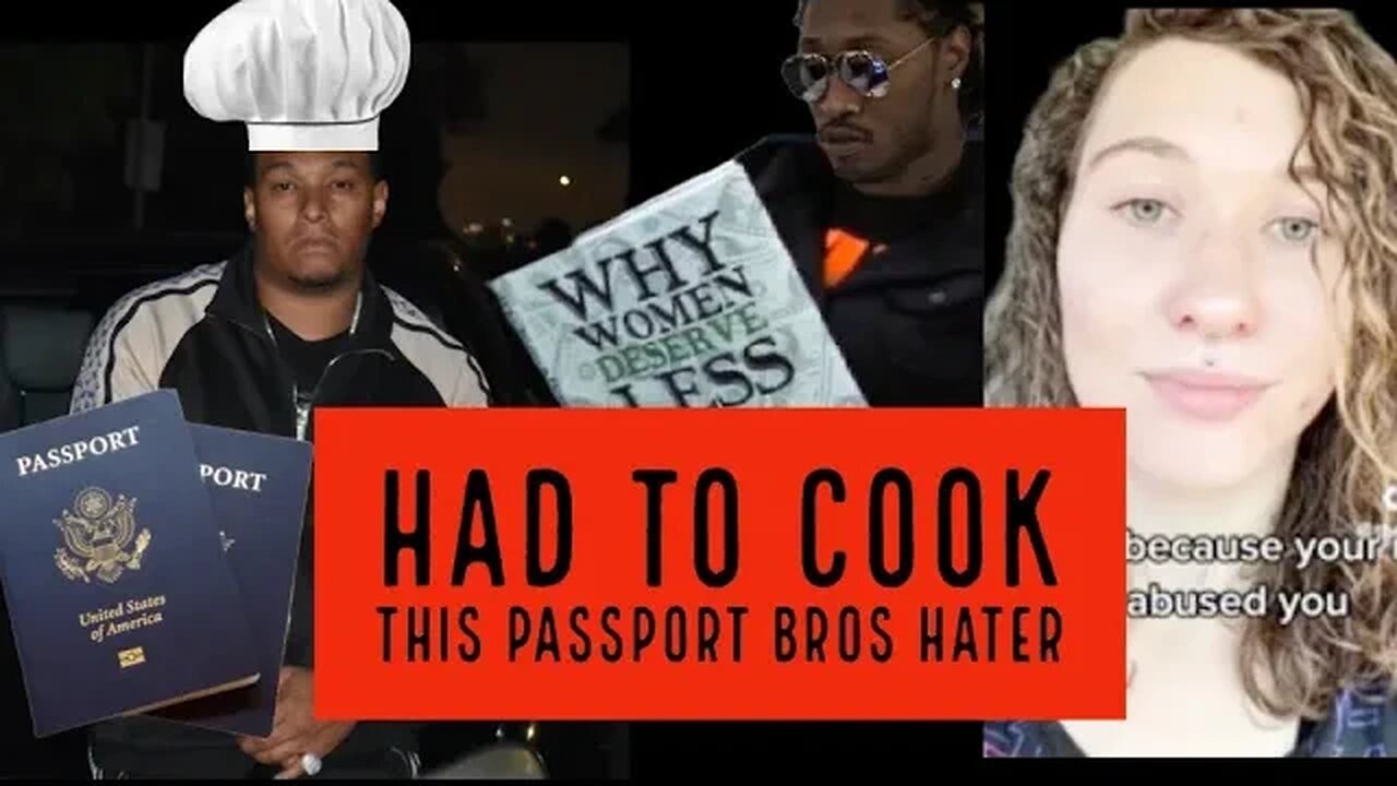 SINGLE USA Woman Gets Cooked by Passport Defender Reaction 2